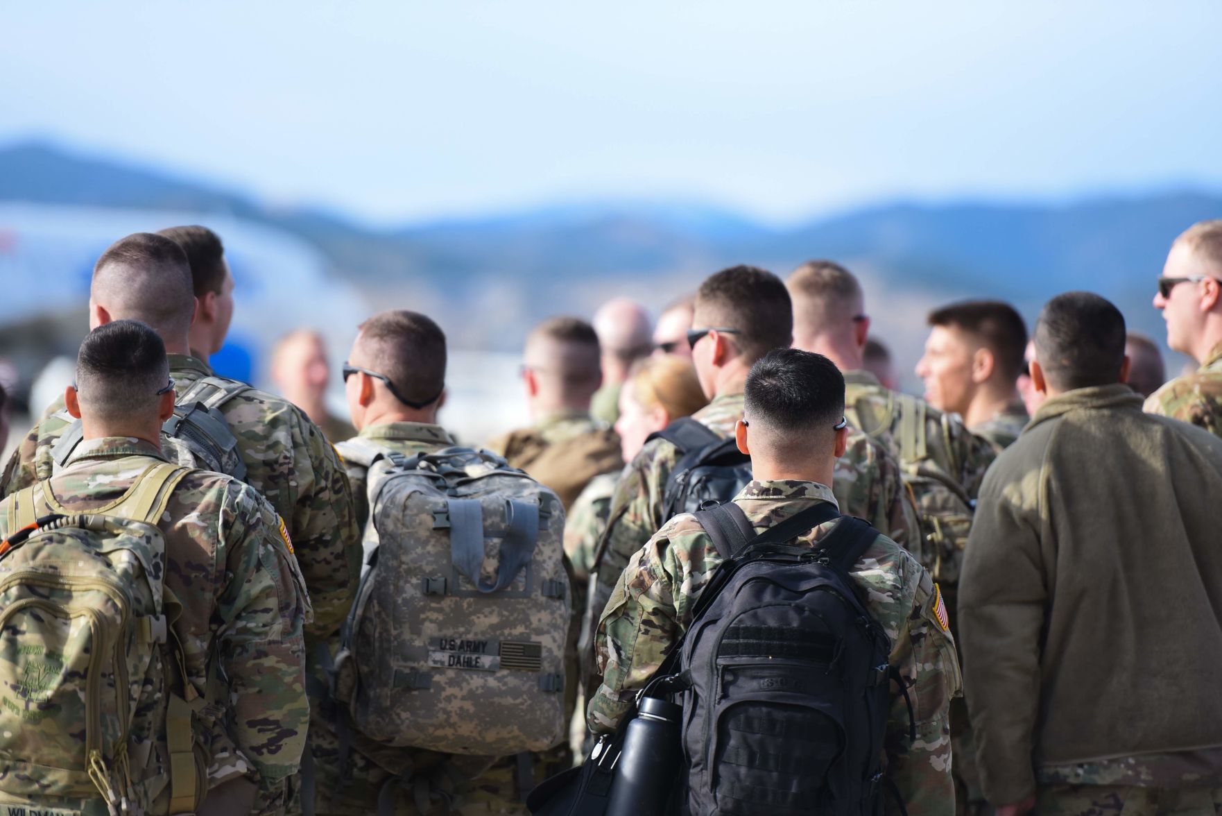 1-189 GSAB Deployment Ceremony